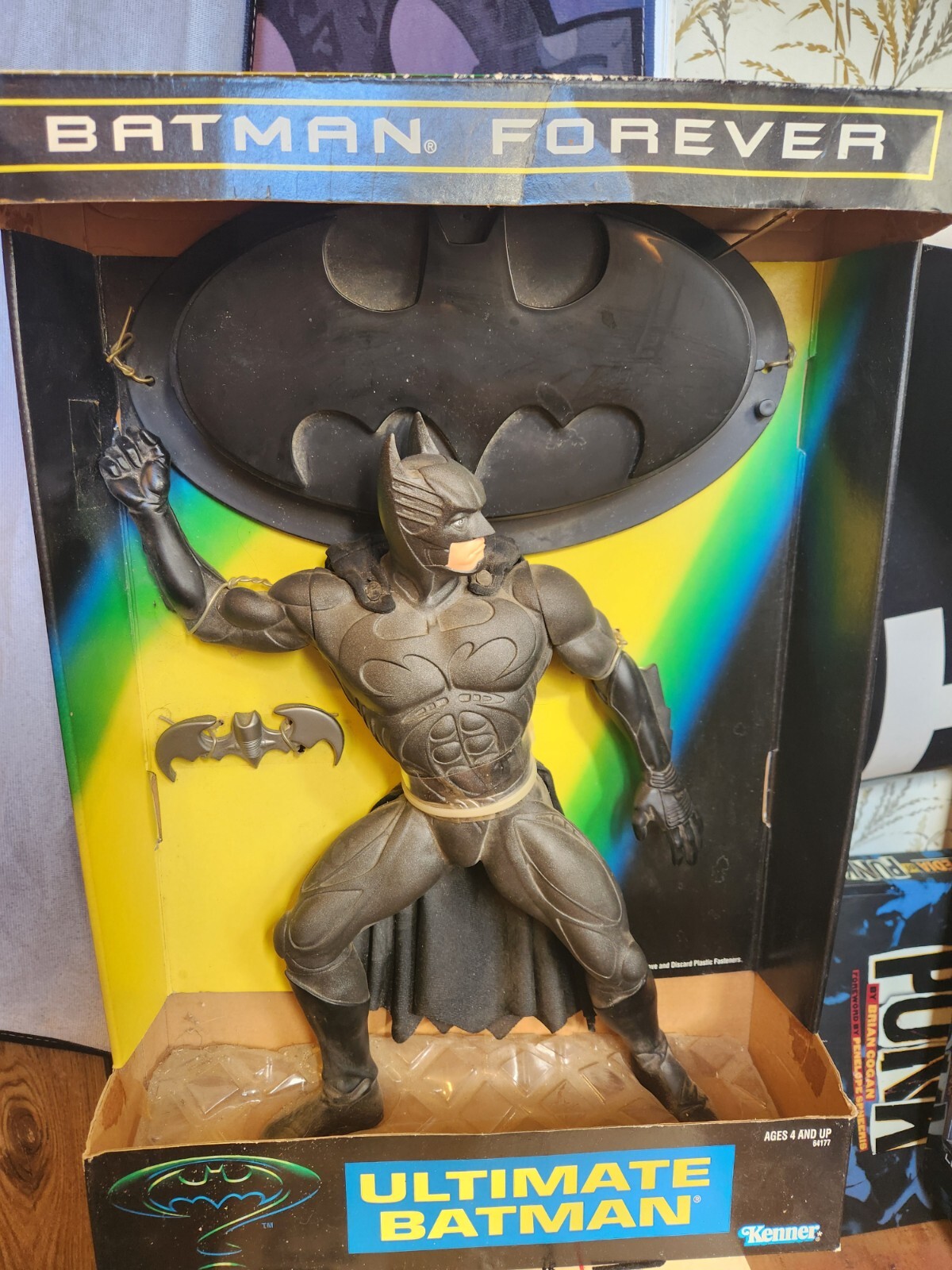 1995 Kenner Batman Forever Ultimate Batman Figure 13 Inch DC