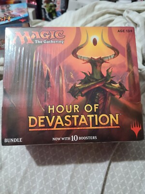 MTG Magic Hour of Devastation Fat Pack Bundle Box Factory Sealed 10 Packs Guide