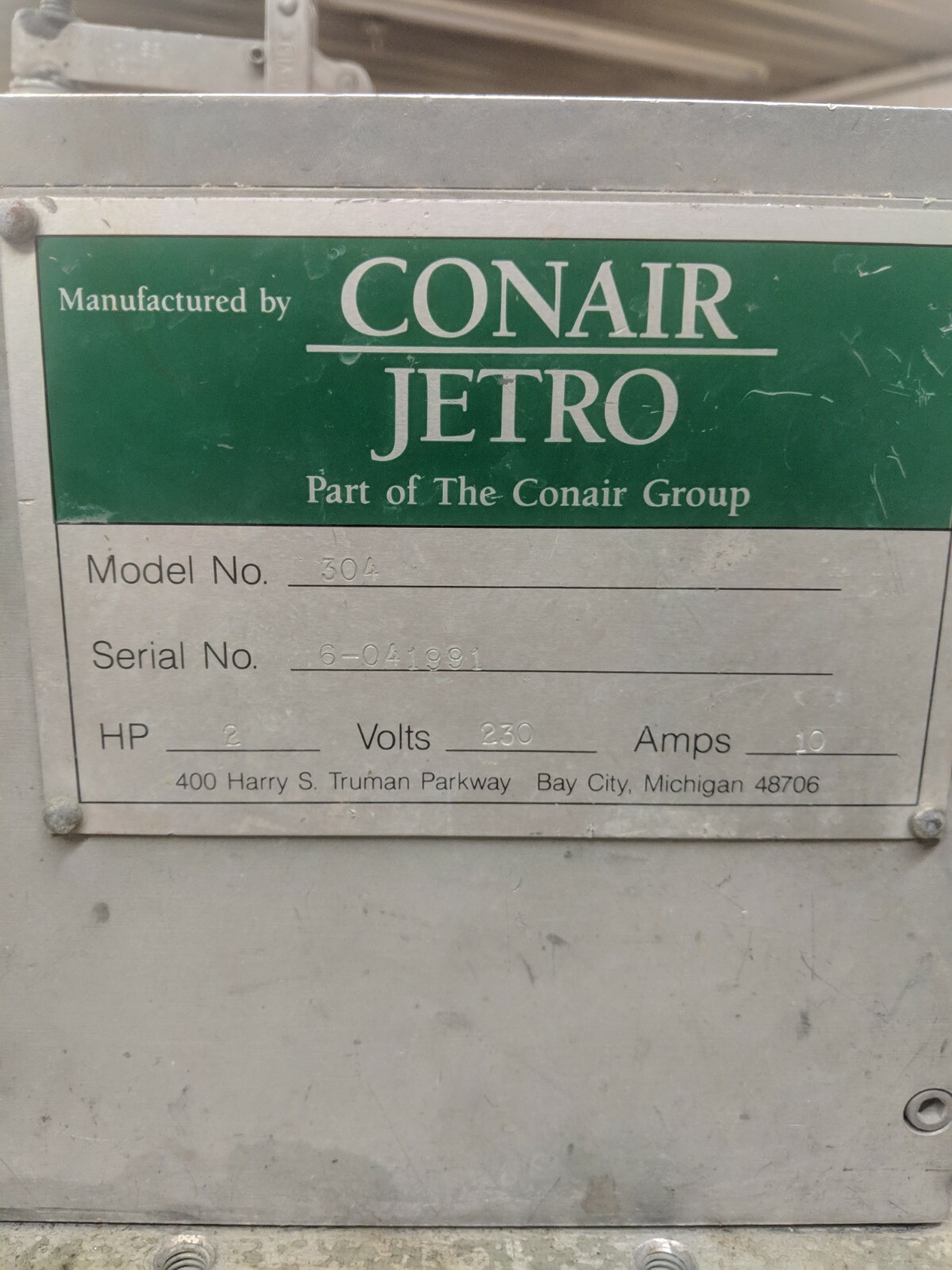 Conair 304 Pelletizer 20 knife 2HP DC, BRAND NEW ROTOR!