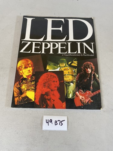 LED ZEPPELIN アートブック A limited edition red version of Led Zeppelin's photo book