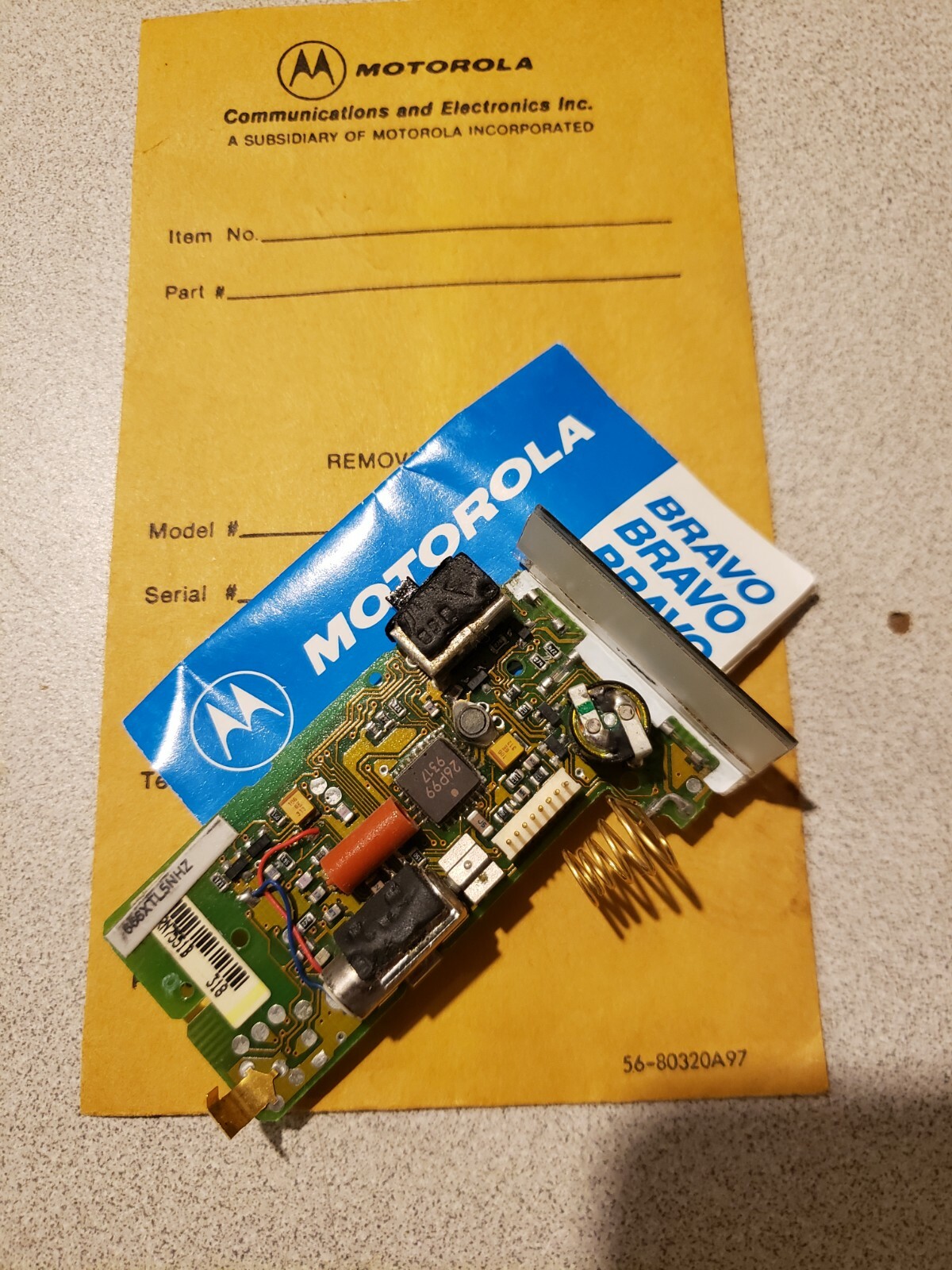 Motorola Bravo Pager, 1200 Baud Pocsag Decoder *TESTED LK *のeBay公認海外