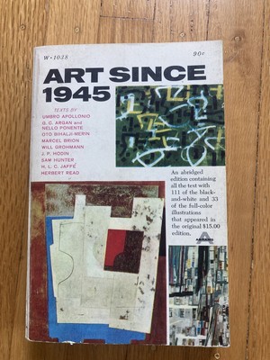 Art Since 1945 (Harry N. Abrams, Inc., Edition)