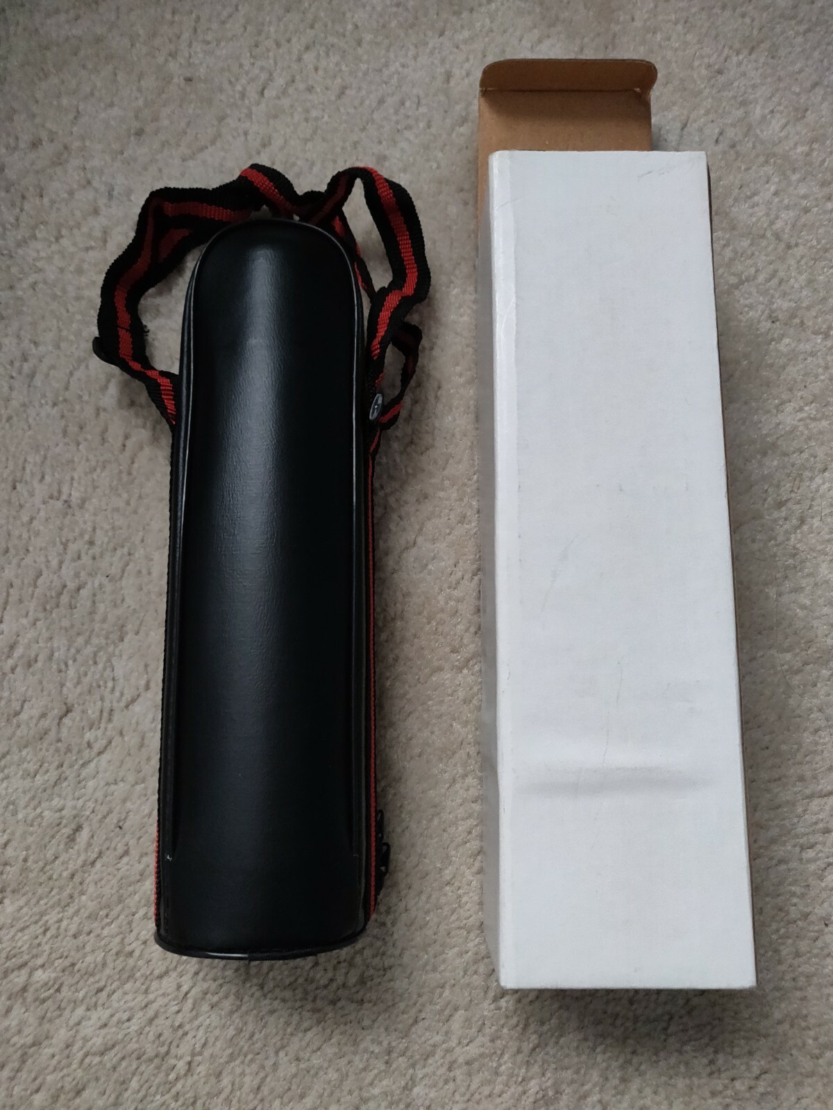 USPS Water Bottle with Spill safe sipper Strap Zipper Carry Protector Cover Case