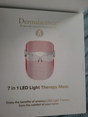 LED Light therapy,Dermalactives elastin & collagen rejuvenation Fask Mask