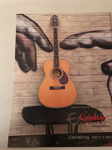 Epiphone Guitar Catalog 2011/2012