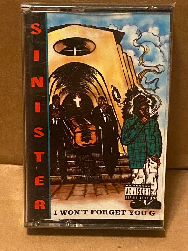 Sinister I Won't Forget You G SEALED g-rap g-funk gangsta RARE