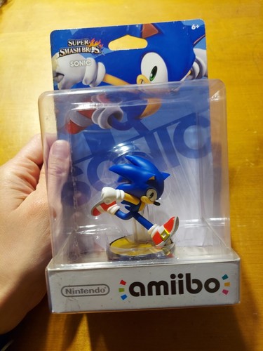 SONIC Super Smash Bros. Nintendo Amiibo Wii U Switch 3DS US