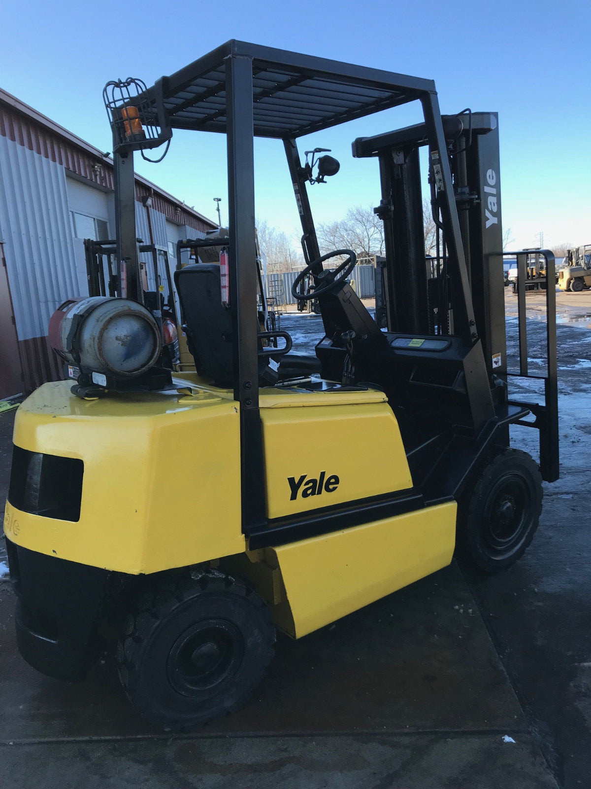 2005 YALE GLP050 5,000LB FORKLIFT, FORKTRUCK, HI LO
