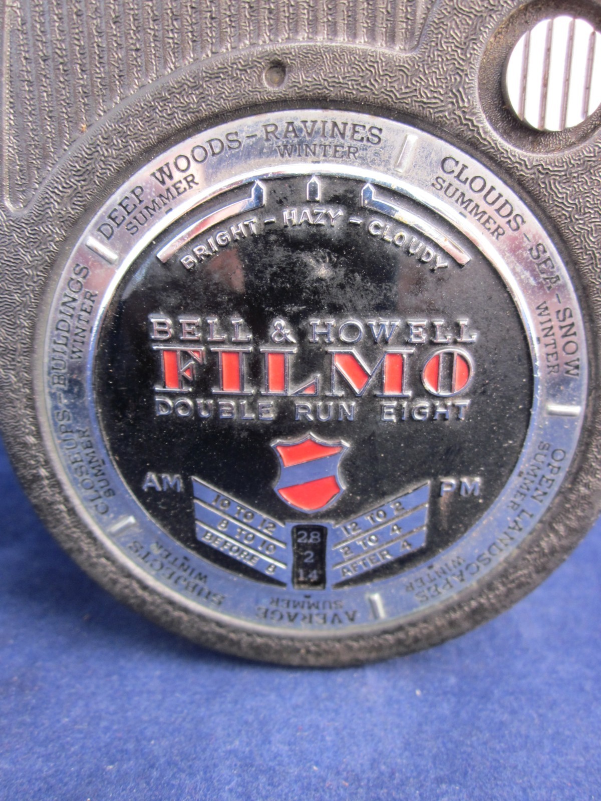 BELL & HOWELL Filmo Double Run Eight Movie Camera WindUp Sportster VINTAGE