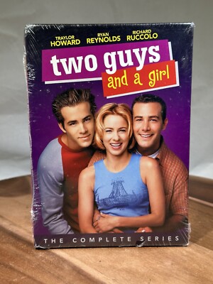 Two Guys and a Girl: The Complete Series (DVD, 11-Disc Set, Season 1-4) *SEALED*