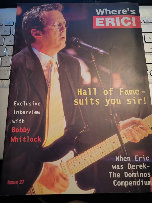 Eric Clapton - Fanclub Where'S Eric - Issue 27 - 2000