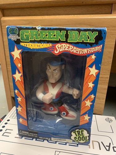 Tre Cool Green Day Super Action SEG Figure International New Tre Cool Green Day Super Action SEG Figure International New