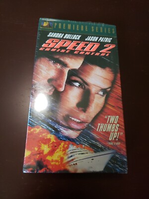 Speed 2 Cruise Control VHS 1997, 1998 Sandra Bullock *Buy 2 Get 1 Free*