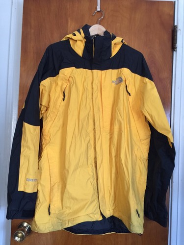 Vintage North Face Gore-Tex Mountain Jacket Men's Yellow Vintage North Face Gore-Tex Mountain Jacket Men's Yellow