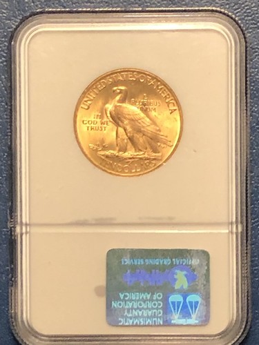 1932 $10 Indian Head Gold NGC MS63