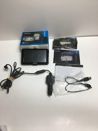 Garmin Nuvi 2555 LMT Navigation System with Box and charger bundle