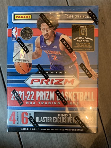 2021-22 Panini Prizm NBA Basketball Trading Cards Blaster