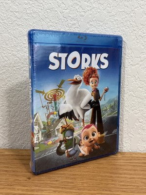 Storks (Blu-Ray, 2016) Andy Samberg Key & Peele Danny Trejo SEALED SEE PICS!