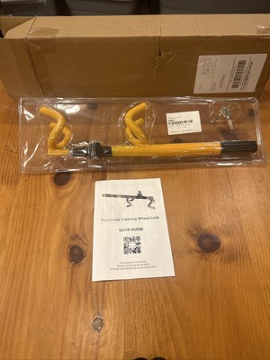 ARSN - Twin Hook Steering Wheel Lock - Heavy Duty - Model 6009L
