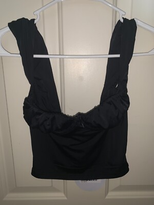 Princess Polly Candyce Top Black