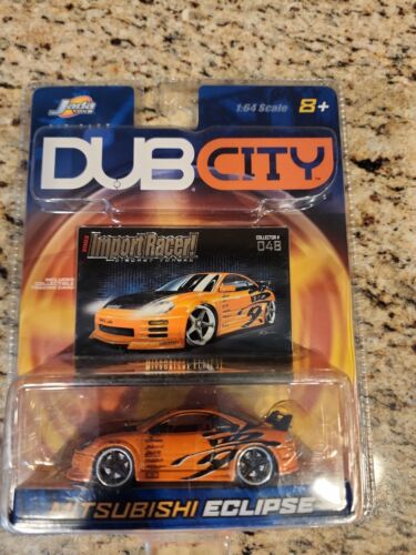 Import Racer Mitsubishi Eclipse dub city Jada Toys #048 1/64