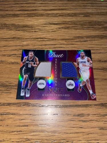 Kawhi Leonard Duet Selections 99シリ パープル 2020-21 Panini Select Duet Selections Kawhi Leonard Purple