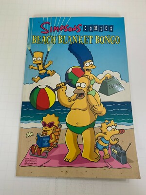 2007 Simpsons Comics Beach Blanket Bongo 1st Edition Comic Book