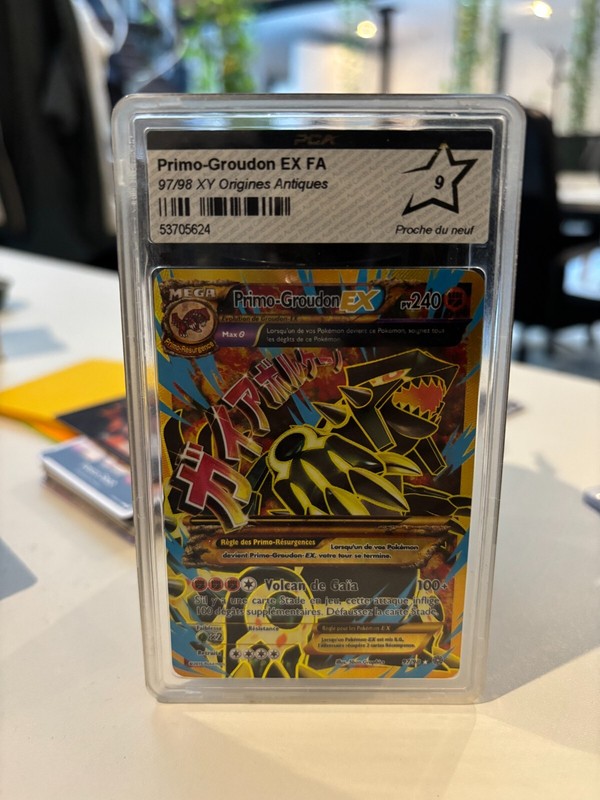 Carte Pokemon I Xy Origines Antiques Primo-Groudon Ex Fa Fr I Pca 9