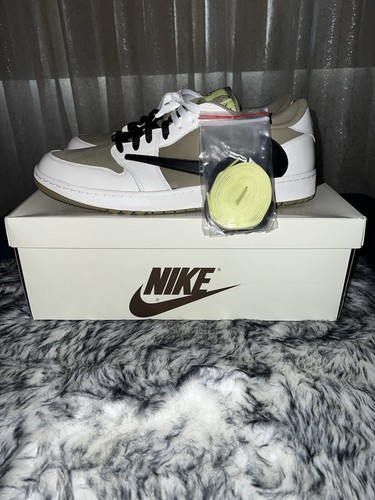 Travis Scott×Jordan ベージュ パンツ Lサイズ Travis Scott×Jordan ベージュ パンツ Lサイズ
