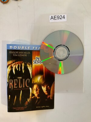 The Relic/ Pet Sematary Two (DVD, 2008) No Case No Tracking #AE924