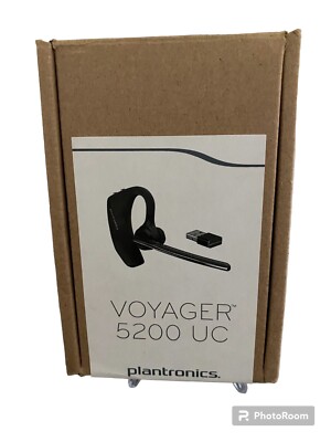 Plantronics - Voyager 5200 UC (Poly) - Bluetooth Single-Ear (Monaural) Headset
