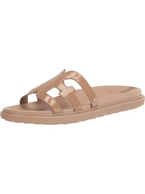 

SAM EDELMAN Женские бежевые шлепанцы на танкетке с вырезами Valeri Comfort, размер 8 м, Бежевый, I0103S1
