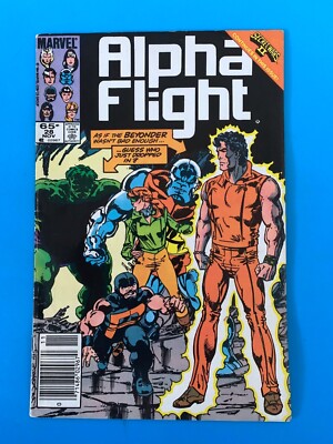 1985 Marvel Comics ''Alpha Flight'' Comic Book - Vol. 1, No. 28 (November)