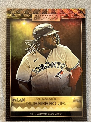 2022 Topps X Steve Aoki Vladimir Guerrero Jr Bushido SSP