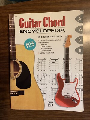 Guitar Chord Encyclopedia Plus by Steve Hall - 36 Chords Each Key, Chord Theory