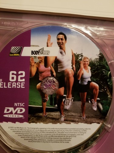 Les Mills Body Step New Release #62 Instructors Kit DVD CD & Choreography Notes