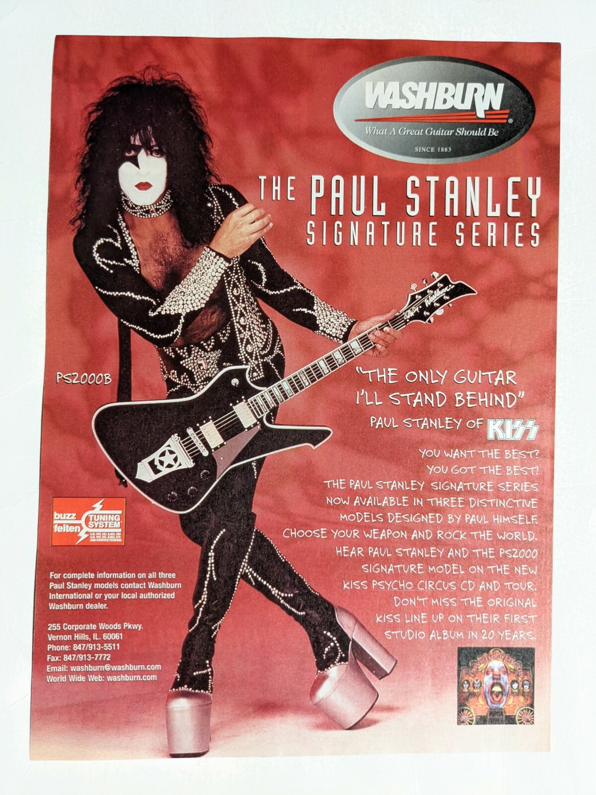 KISS PAUL STANLEY ピクチャー・レコード KISS PAUL STANLEY ピクチャー・レコード