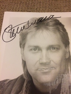 Vintage Steve Wariner Signed 8x10 Rare Country Music Autograph