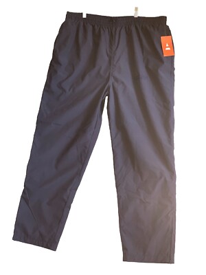 PERRY ELLIS AMERICA ACTIVE - Lined TRACK PANTS Blue Large Vintage