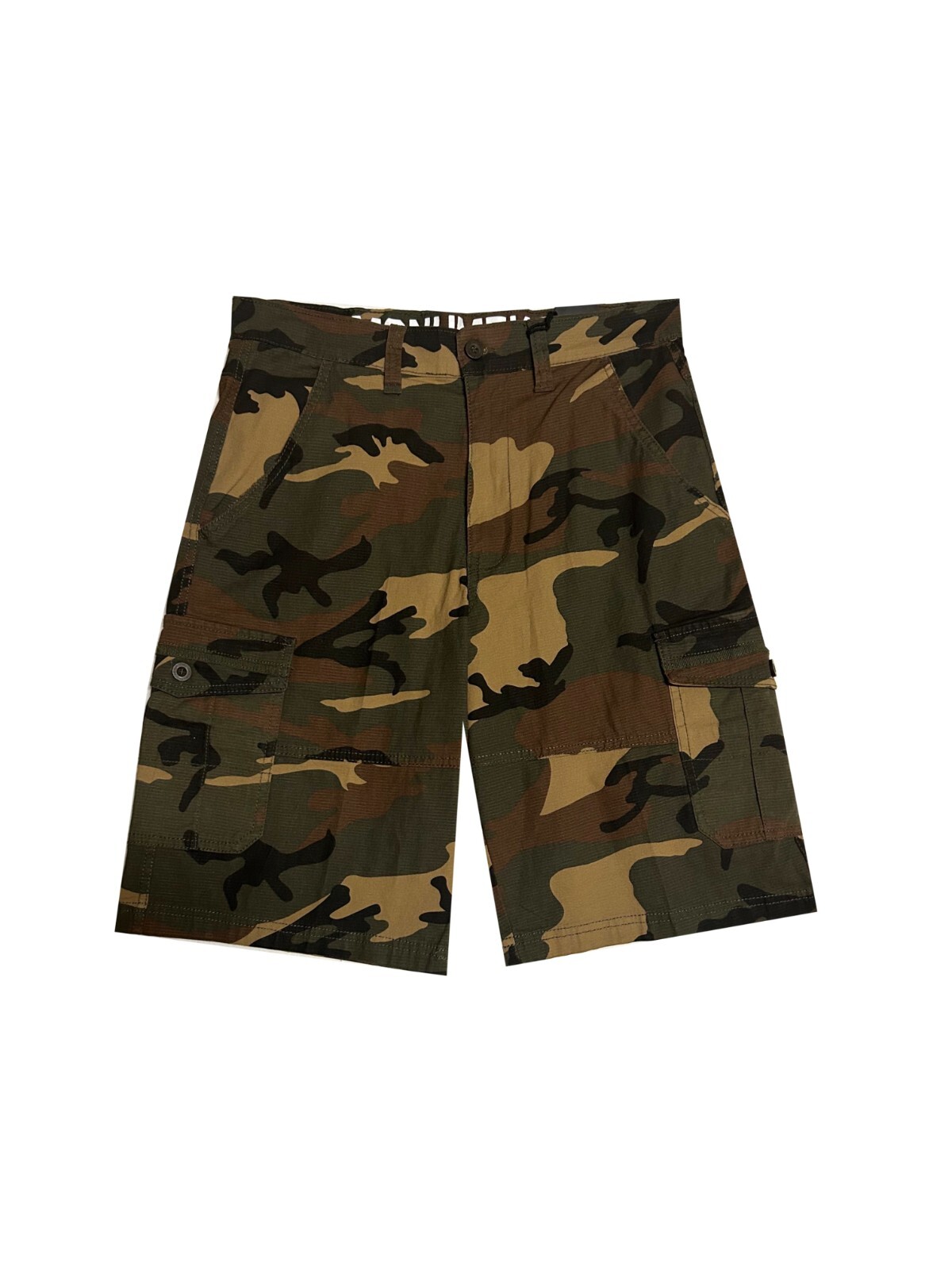 ●THEAIRTOWN● mons came shorts Monument Men's Green Camo Stretch Cargo Shorts Camouflage 30
