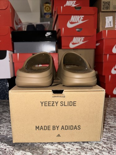 Pre-owned Adidas Originals Adidas Yeezy Slide Core G5549 Size 10 Ds