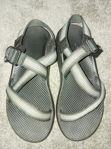 EUC Men's Sz 11 Chaco Z/1 Classic Sandals Split Grey Black EUC Men's Sz 11 Chaco Z/1 Classic Sandals Split Grey Black