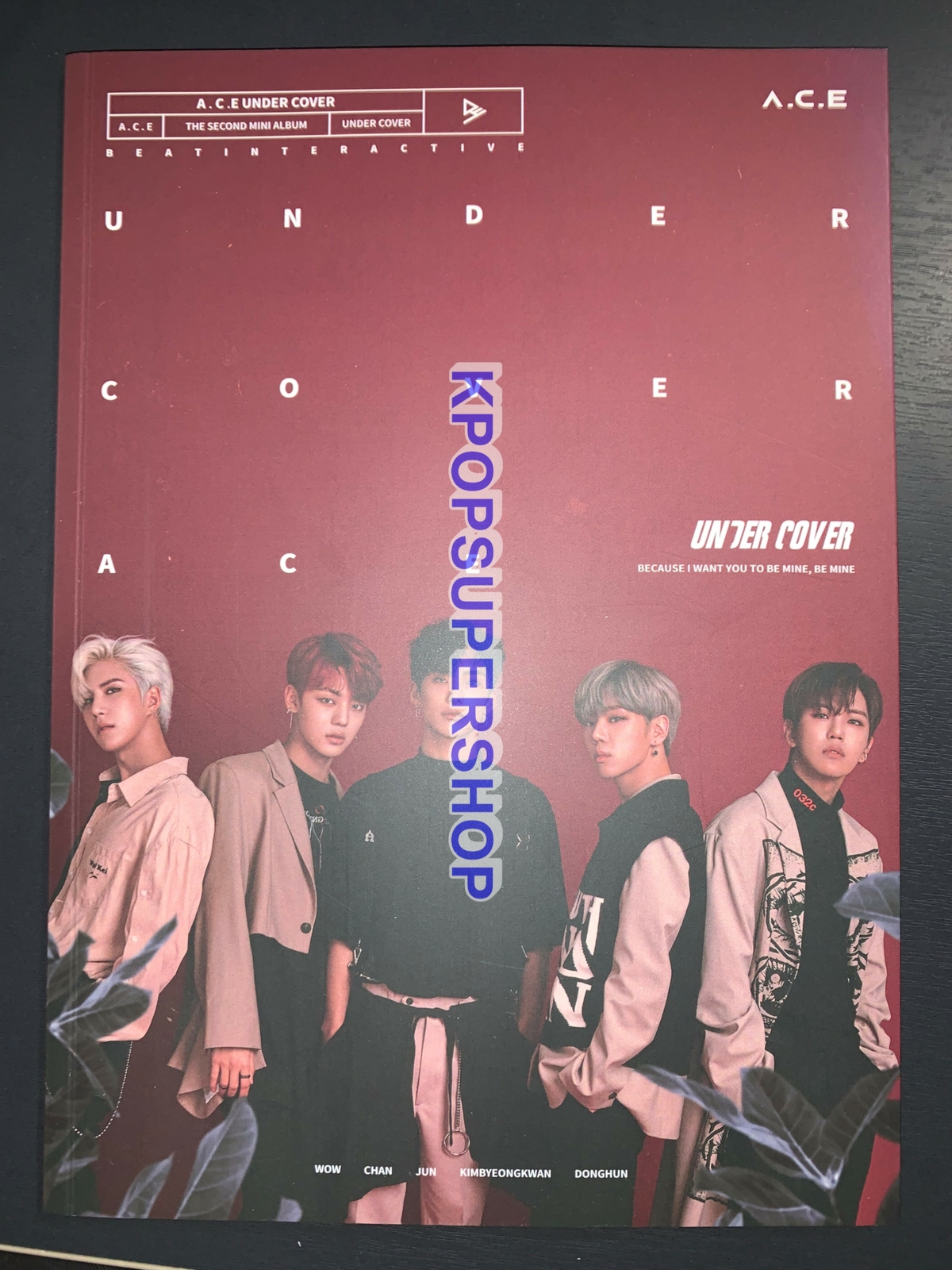 A.C.E 2nd Mini Album Under Cover CD Great Sehyoon Photocard 3