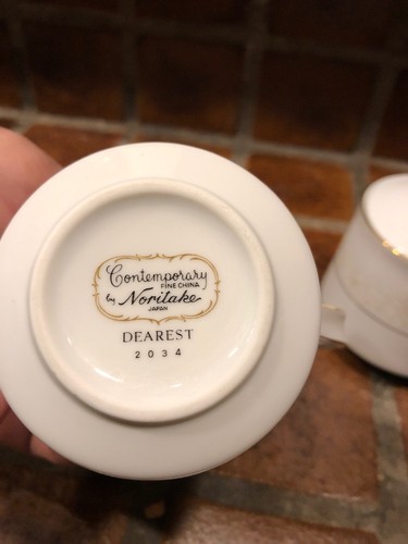 Noritake DEAREST Sugar & Creamer Set