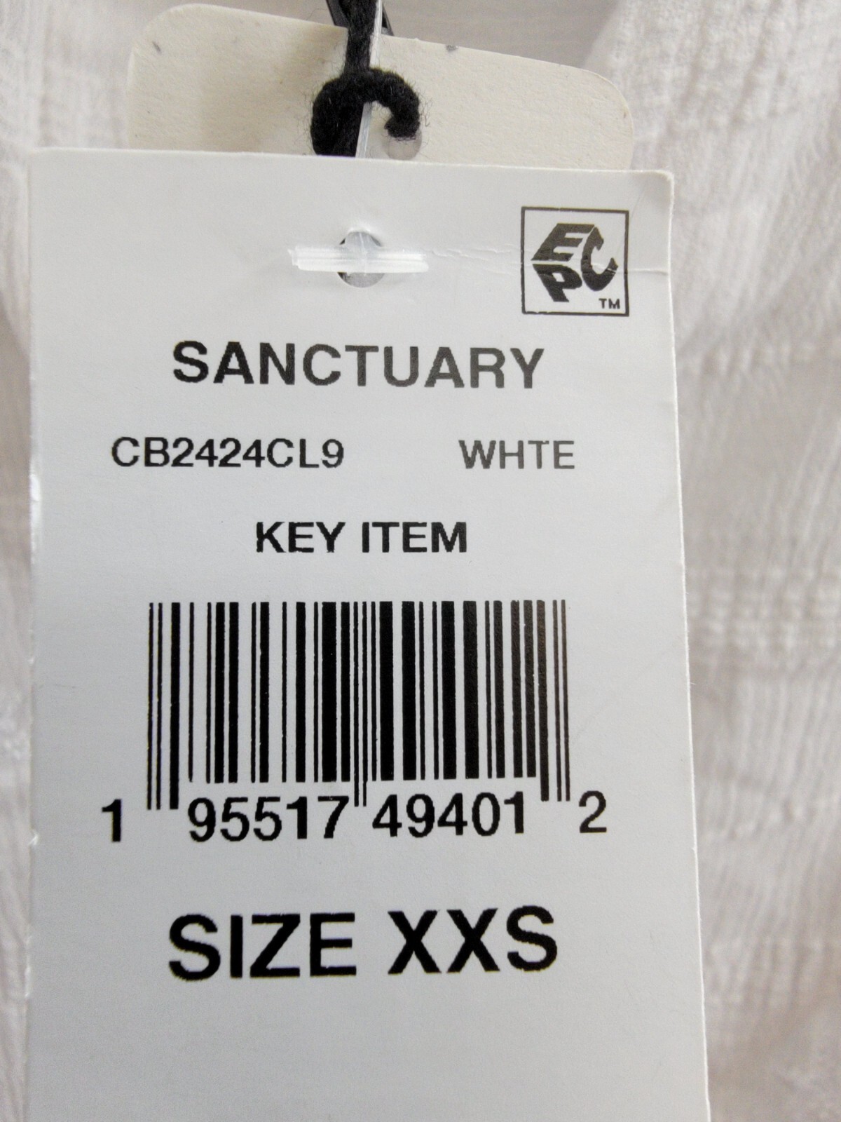 Sanctuary The Femme Shirt Women's XXS White Round Neck Button Front Closures~ - Picture 20 of 20