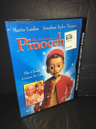 The Adventures of Pinocchio DVD Martin Landau Jonathan