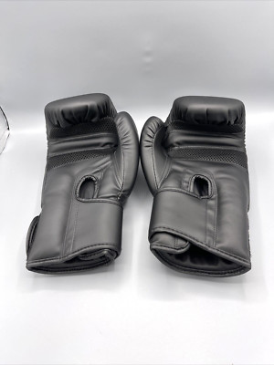 Boxing Gloves for Boxing Kickboxing Mixed Martial Black NEW