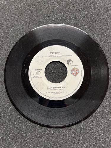 ミュージシャン mk 45 rpm Vintage 7” Vinyl Single Hit Record ZZ Top Stages Can