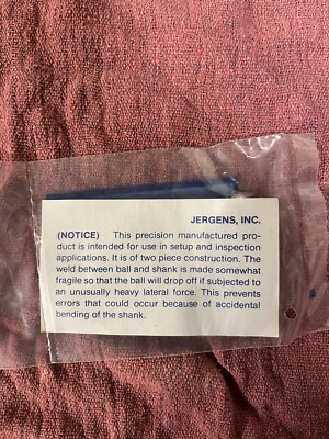 Jergens 29002 Tooling Balls. 5 PCs.