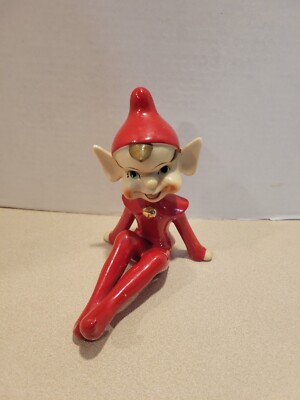 Vintage Pixie Elf Figurine